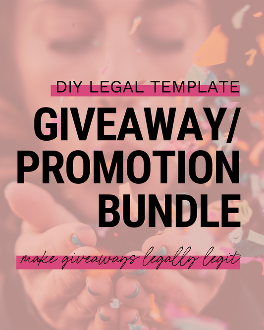 Legal Giveaway/Promotions Bundle