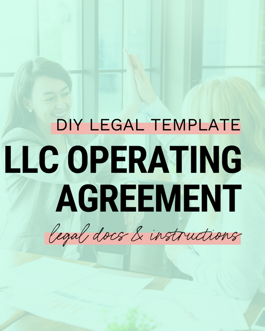 LLC Operating Agreement Template