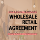 Wholesale Retail Agreement