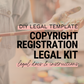 Copyright Registration DIY Legal Kit