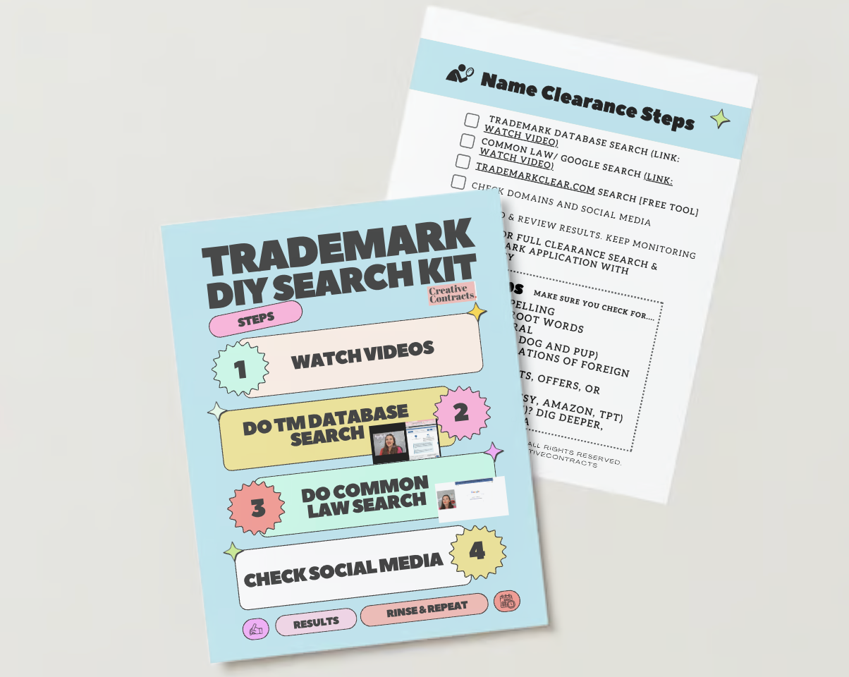 Trademark Search DIY Legal Kit