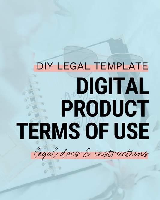 Digital Product Terms of Use
