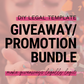 Legal Giveaway/Promotions Bundle