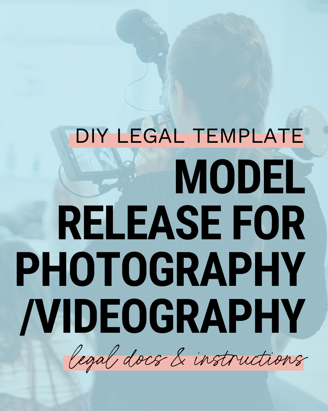 Model Release Bundle for Photography/Videography