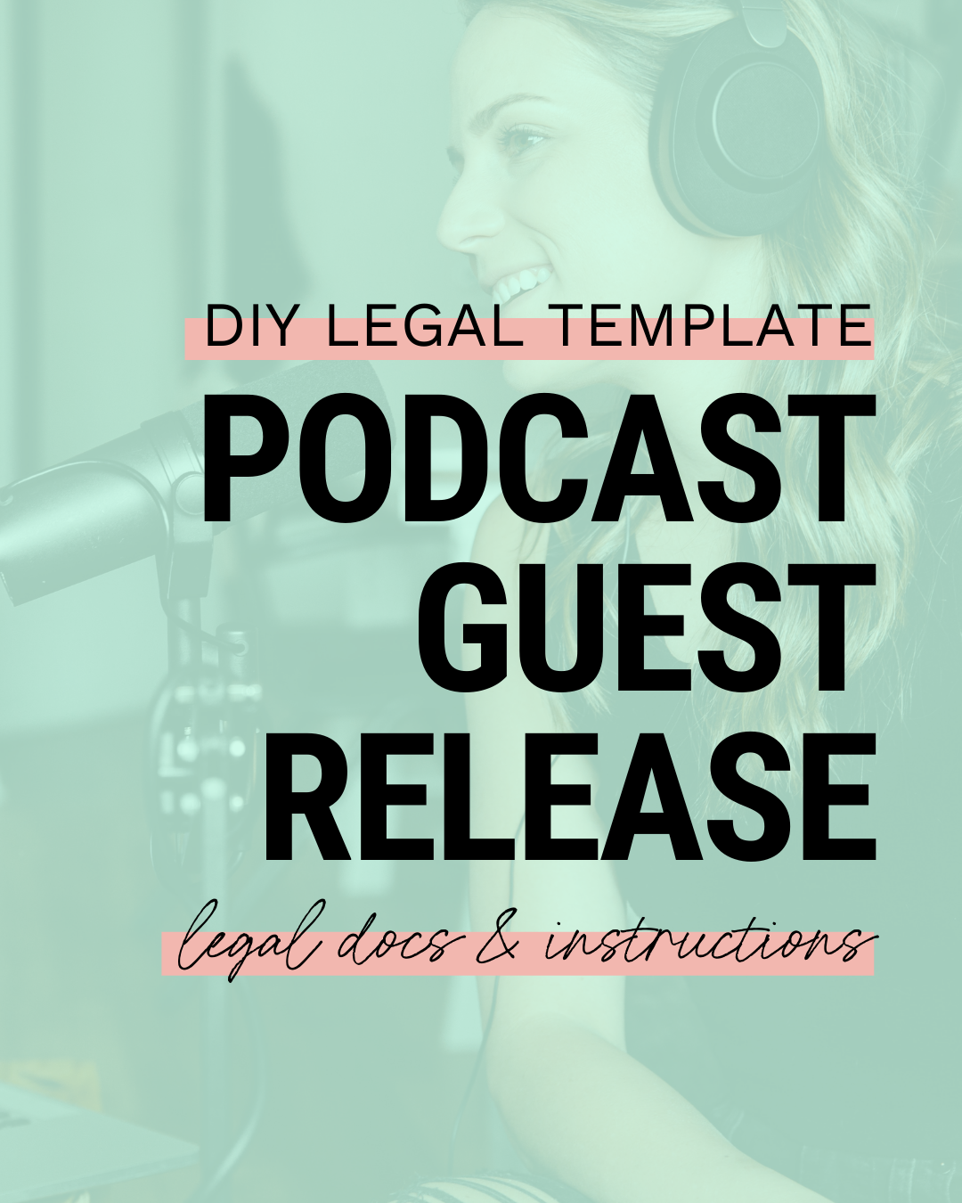 Podcast Guest Release Template