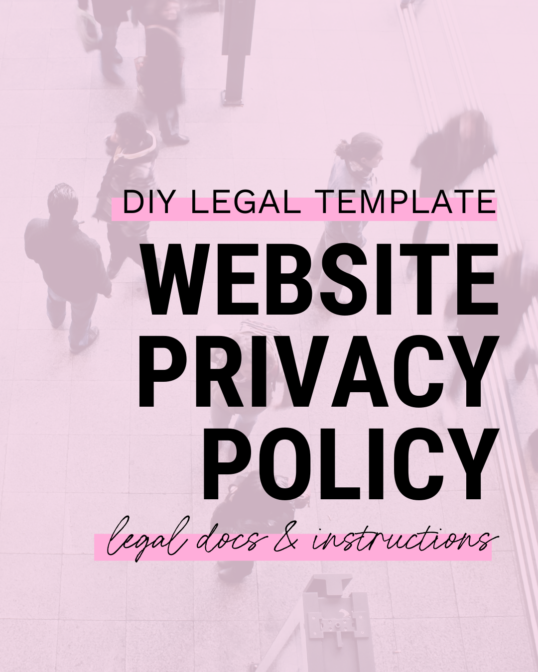 Website Privacy Policy Template - GDPR, CCPA Compliant