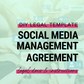 Social Media Management Agreement