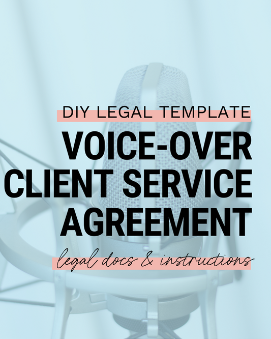 Voice-over Client Service Agreement