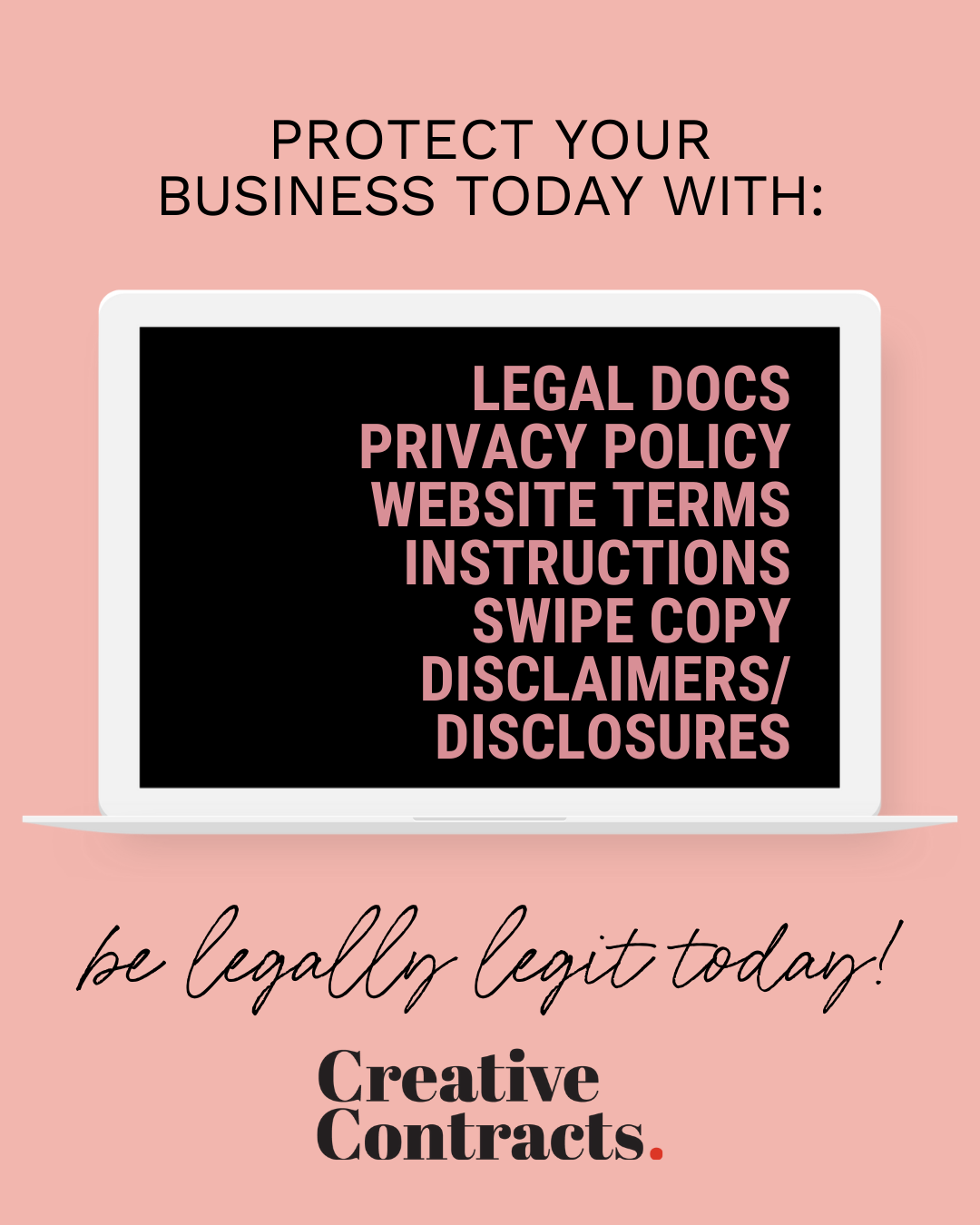 Website Legal Bundle: Privacy Policy, Terms and Disclaimers/Disclosures