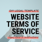 Website Terms of Service Template