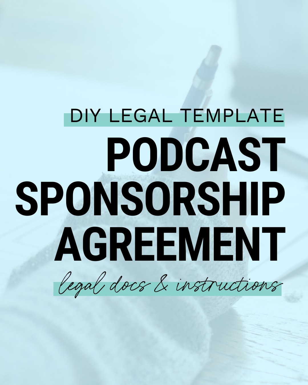 Podcast Sponsorship Agreement Template